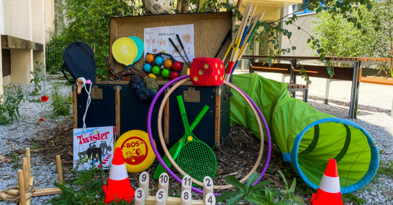 La malle à jeux
