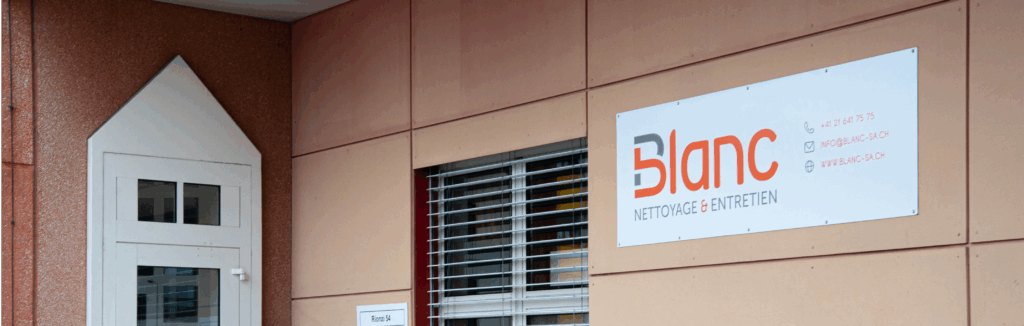 Blanc SA - Nettoyage & Entretien