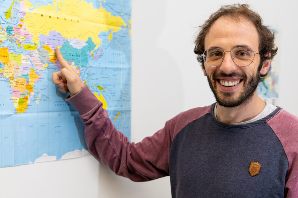 Le programme d’emploi « Syni » a été révélateur pour Antonin Lechat